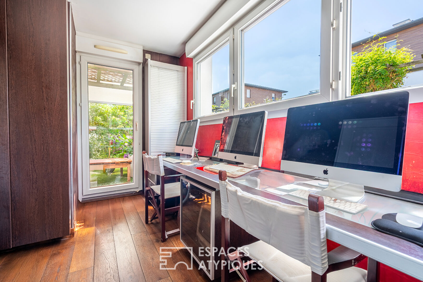 Duplex sur le toit avec jardin suspendu