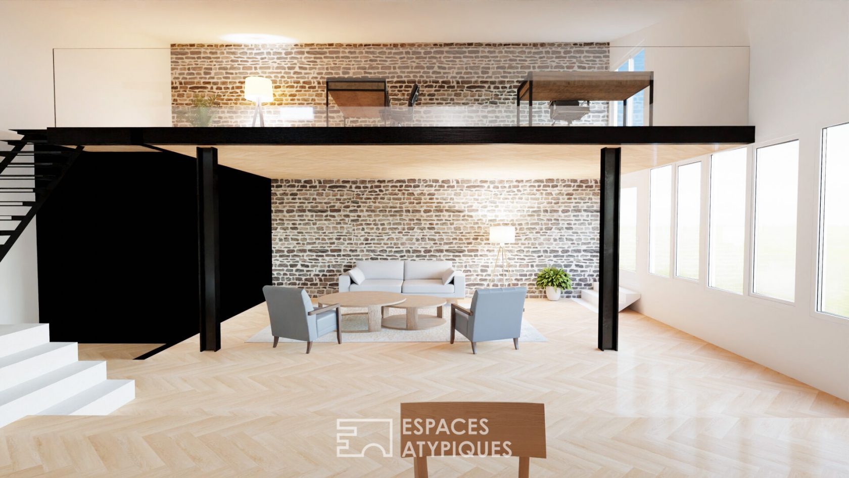 Loft with garden to be fitted out in the very center of Vincennes