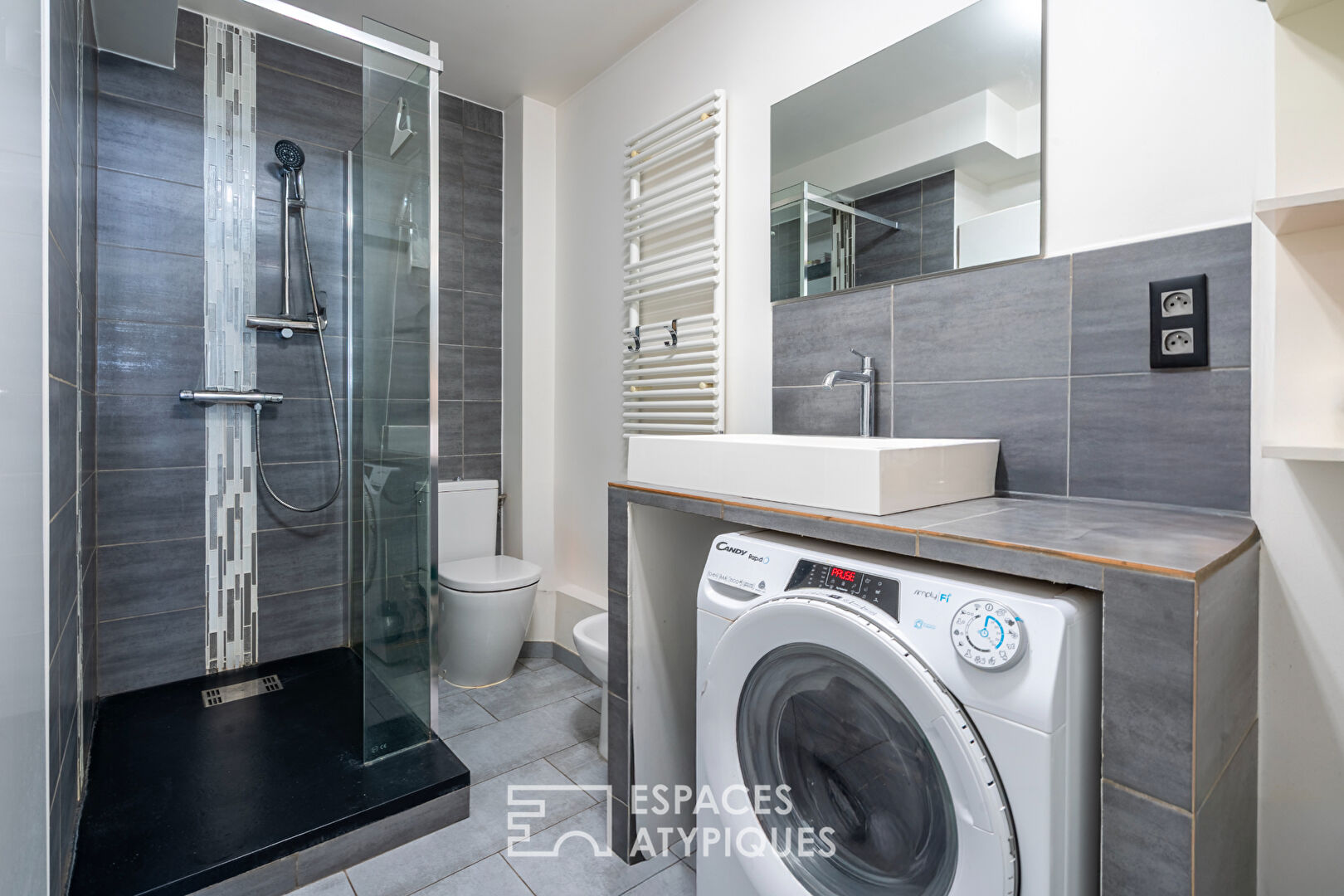Duplex avec balcon en coeur de ville