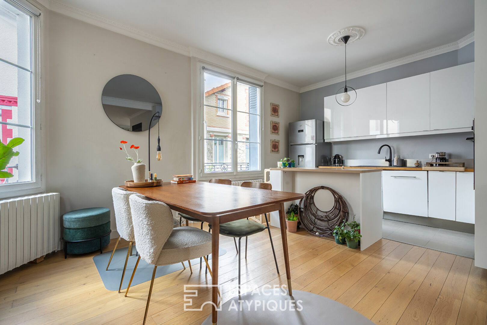 Maison de charme avec jardin en centre-ville de Maisons-Alfort