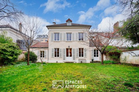Maison de maître avec jardin proche Paris