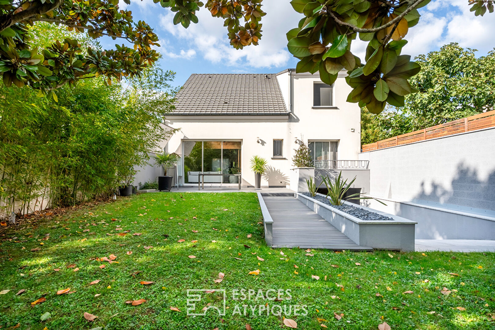Maison contemporaine avec jardin proche Villejuif