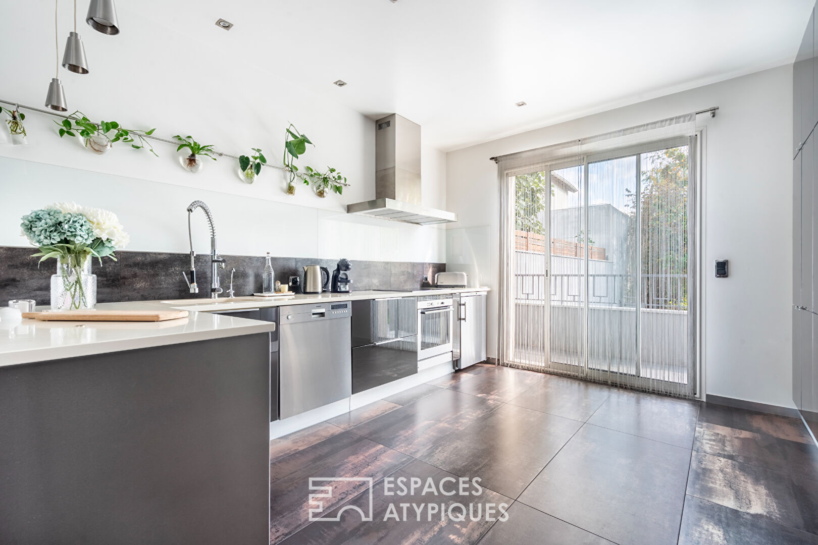 Maison contemporaine avec jardin proche Villejuif