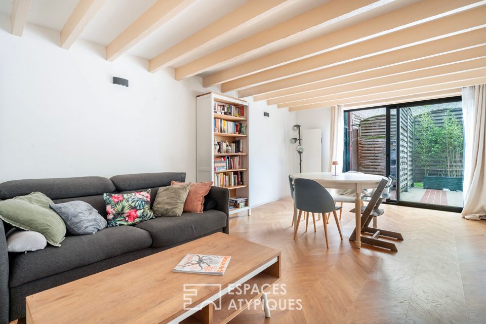 Duplex familial avec terrasse en coeur de ville