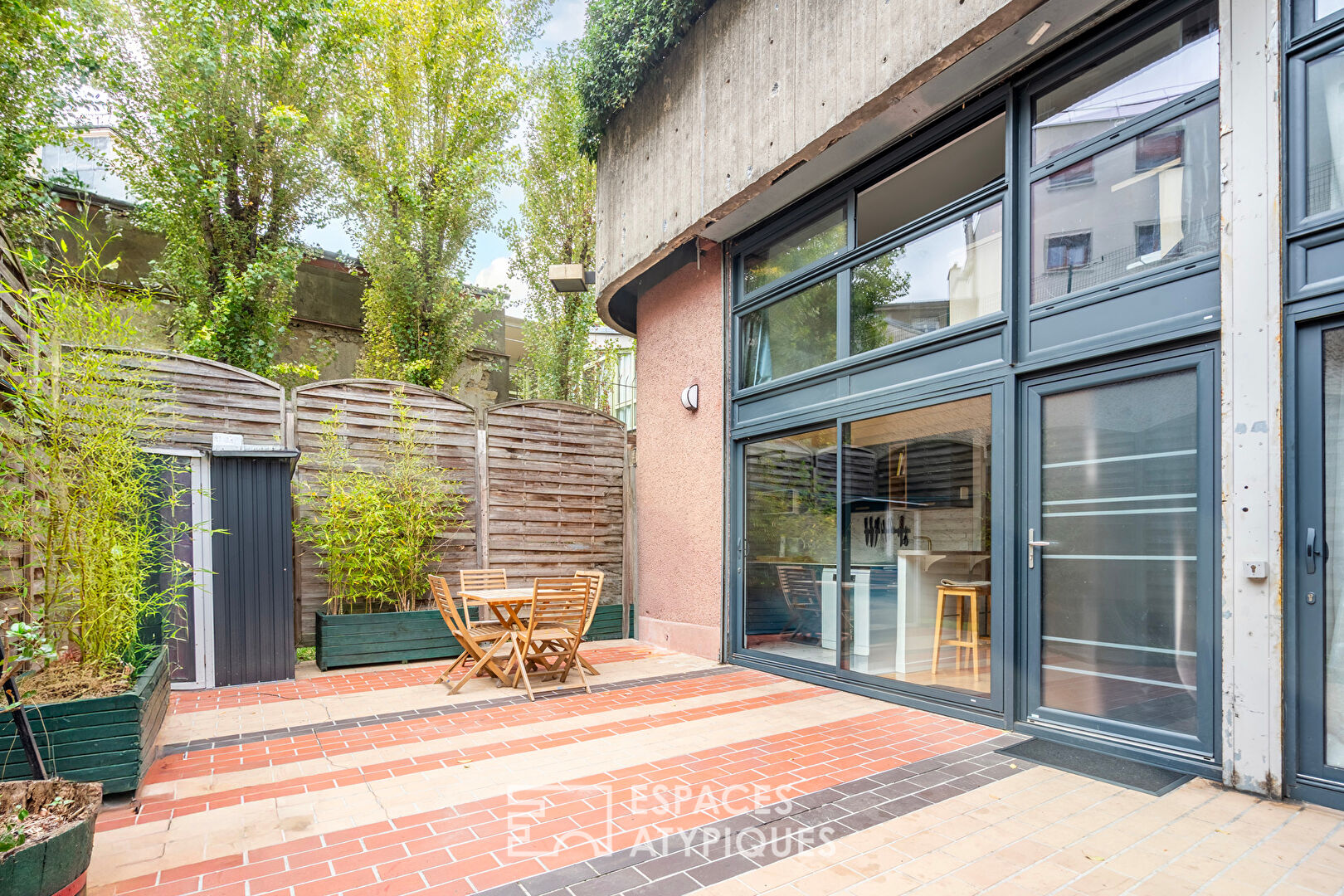 Duplex familial avec terrasse en coeur de ville