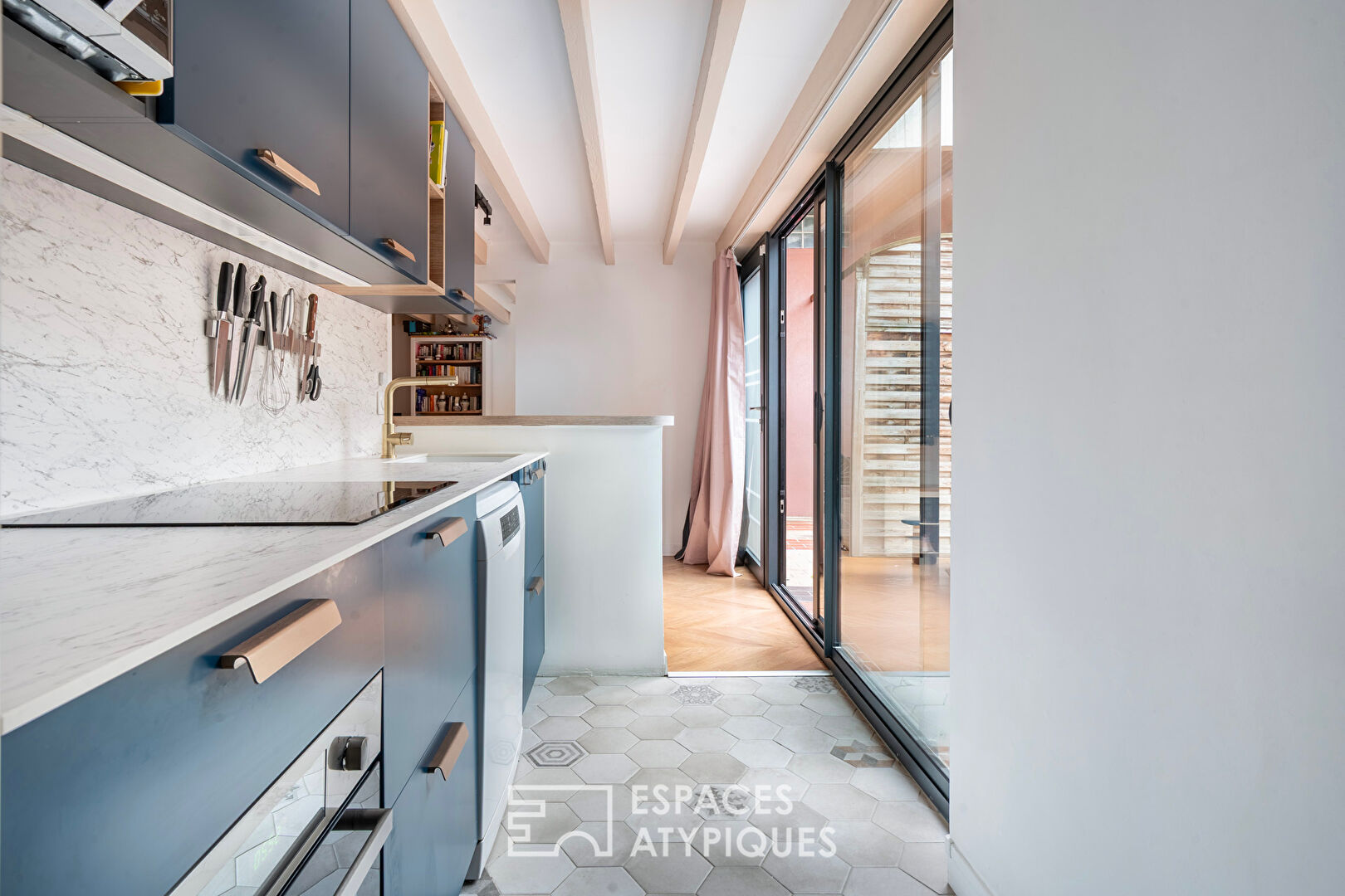 Duplex familial avec terrasse en coeur de ville