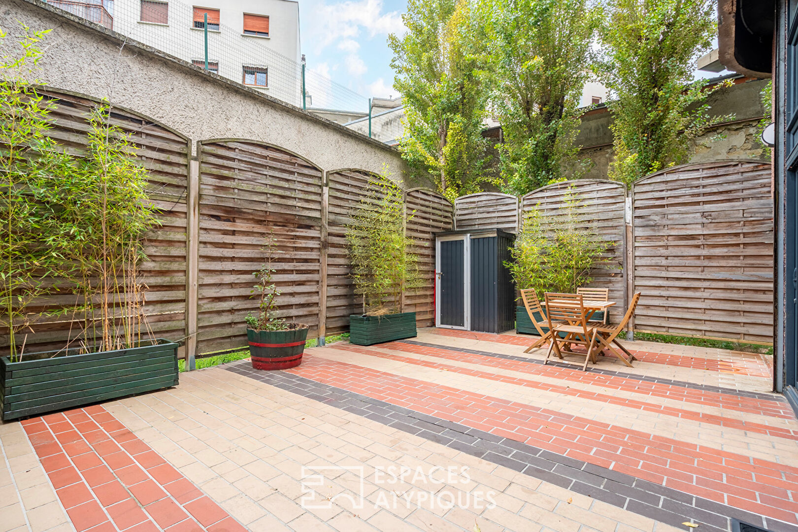 Duplex familial avec terrasse en coeur de ville