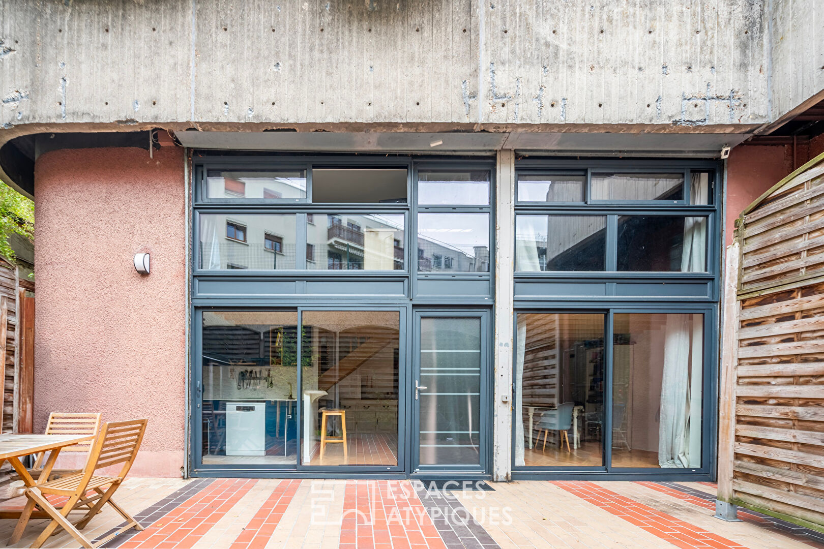 Duplex familial avec terrasse en coeur de ville