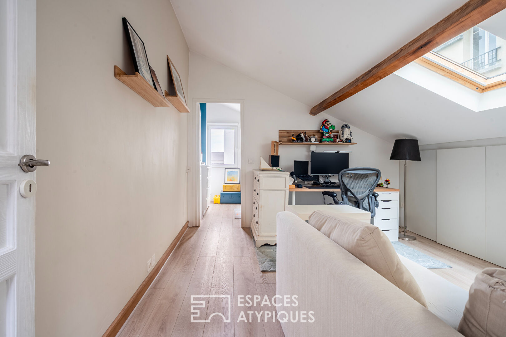 Loft rénové dans un ancien atelier de boulanger