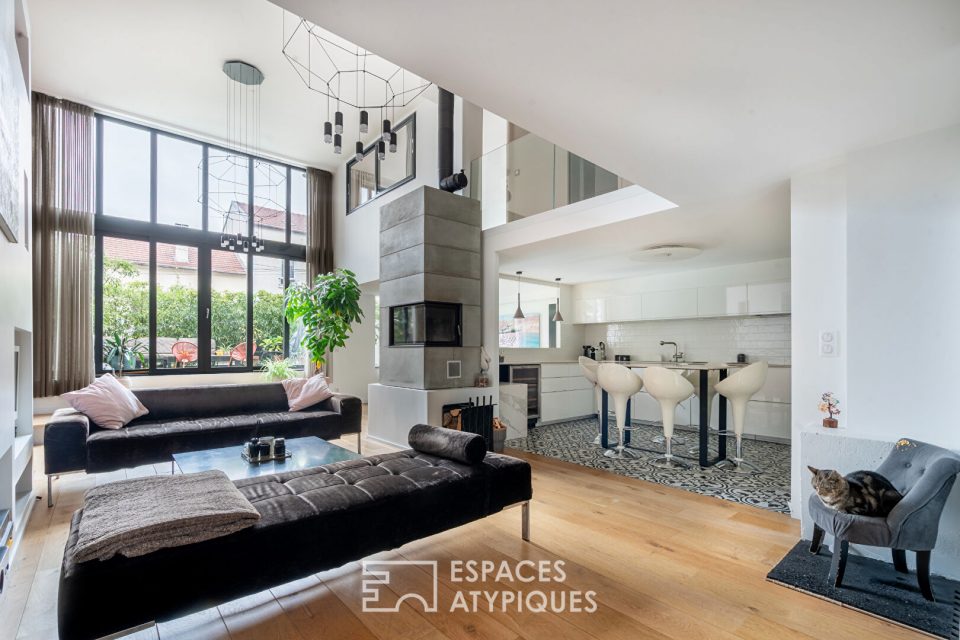 Loft au Charentonneau aux volumes spectaculaires