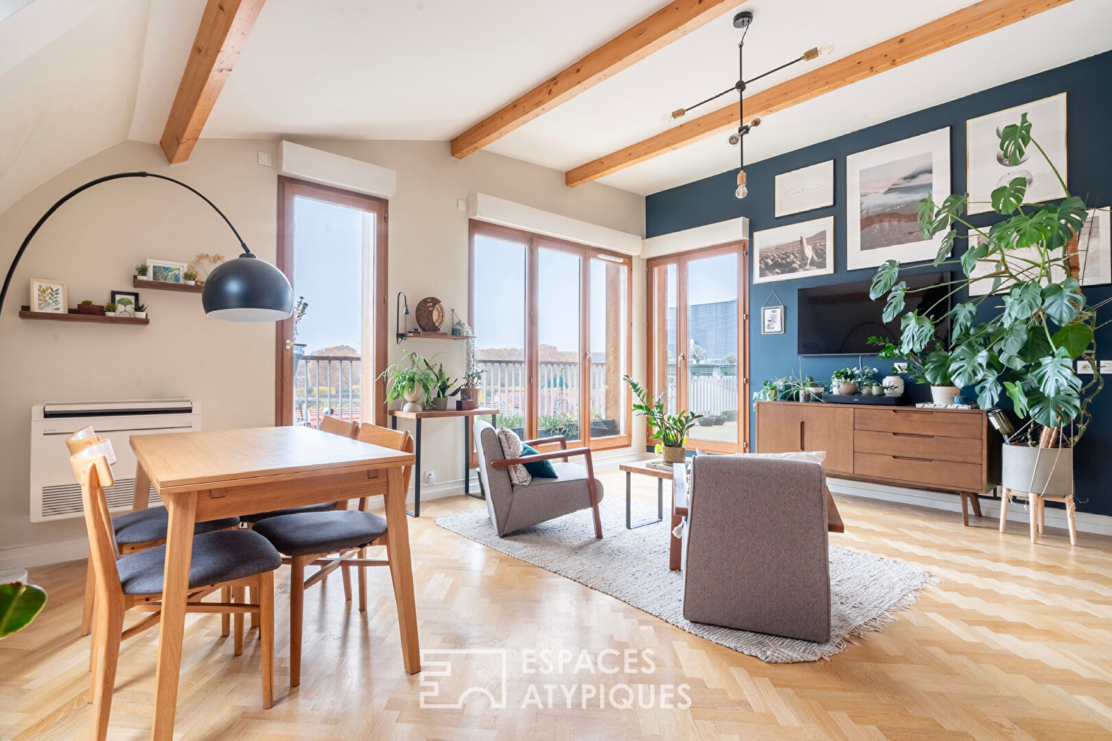 Duplex en dernier étage avec terrasse panoramique