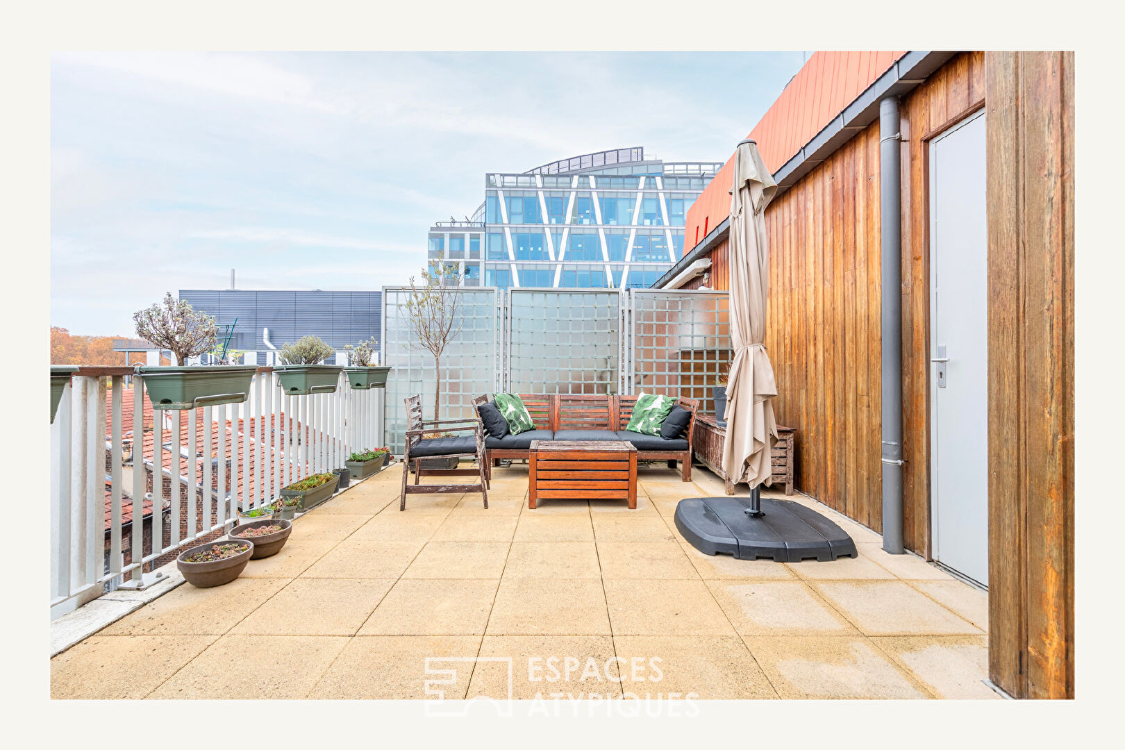 Duplex en dernier étage avec terrasse panoramique