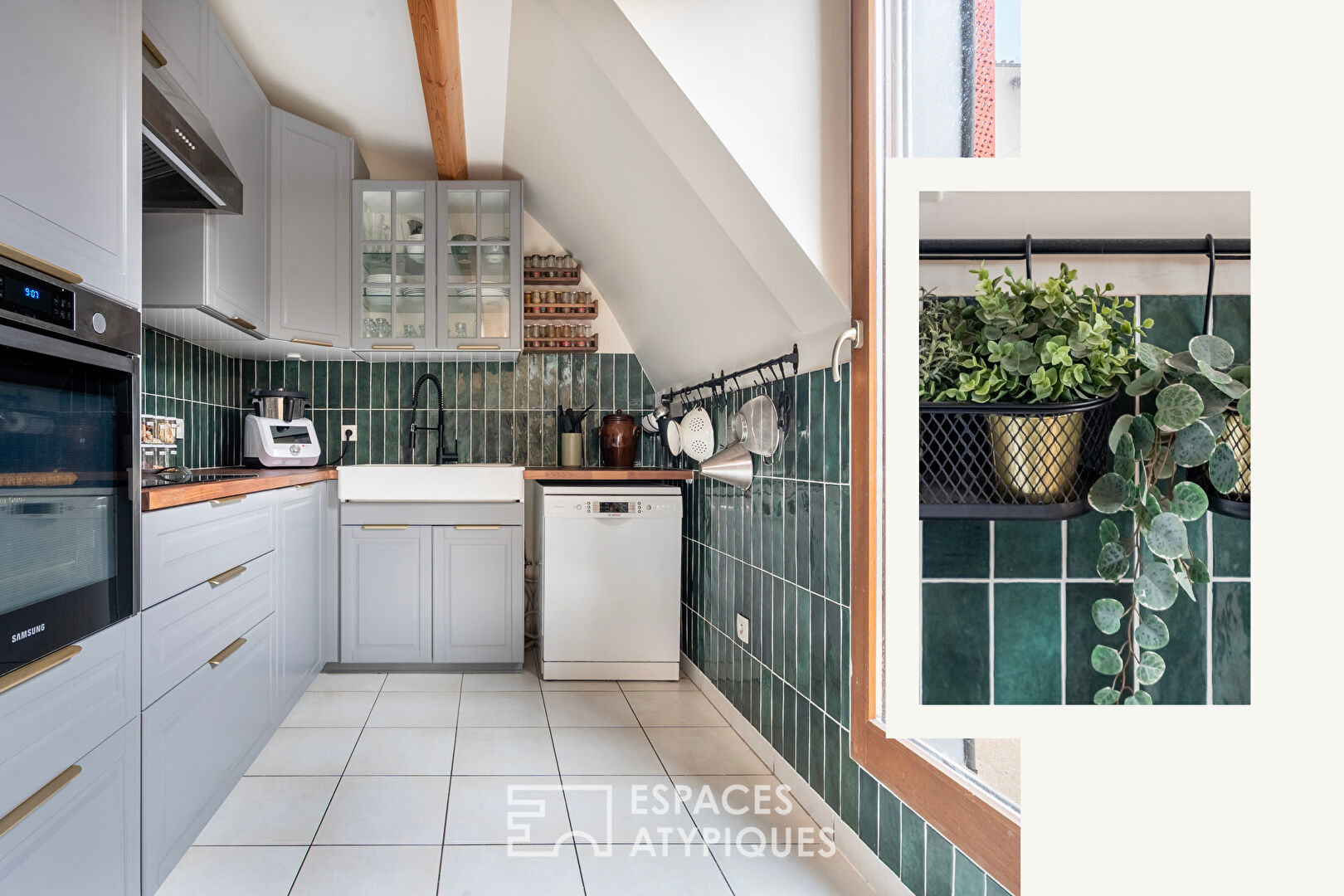 Duplex en dernier étage avec terrasse panoramique