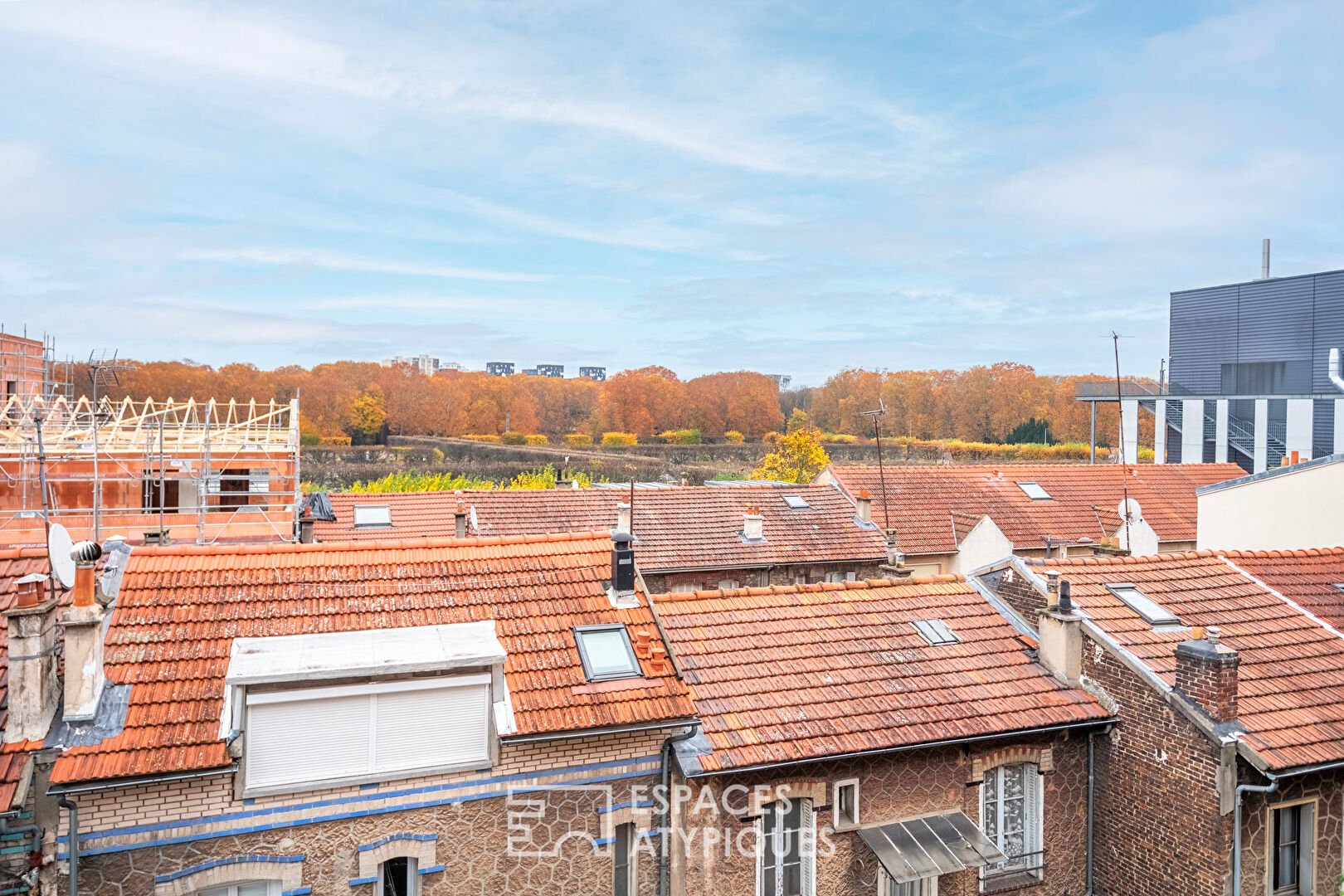 Duplex en dernier étage avec terrasse panoramique