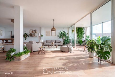 Loft de plain pied à réinterpréter