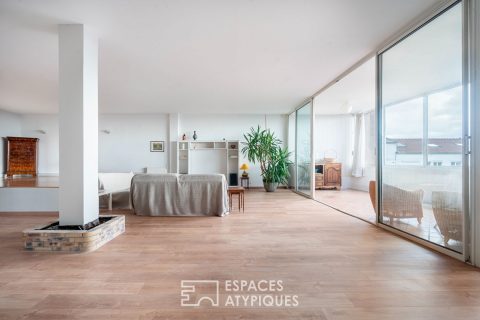 Loft de plain pied à réinterpréter