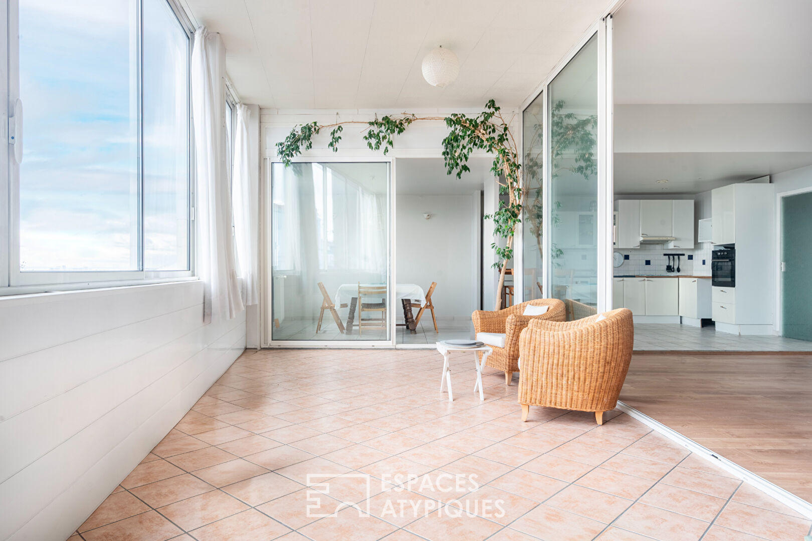 Loft de plain pied à réinterpréter