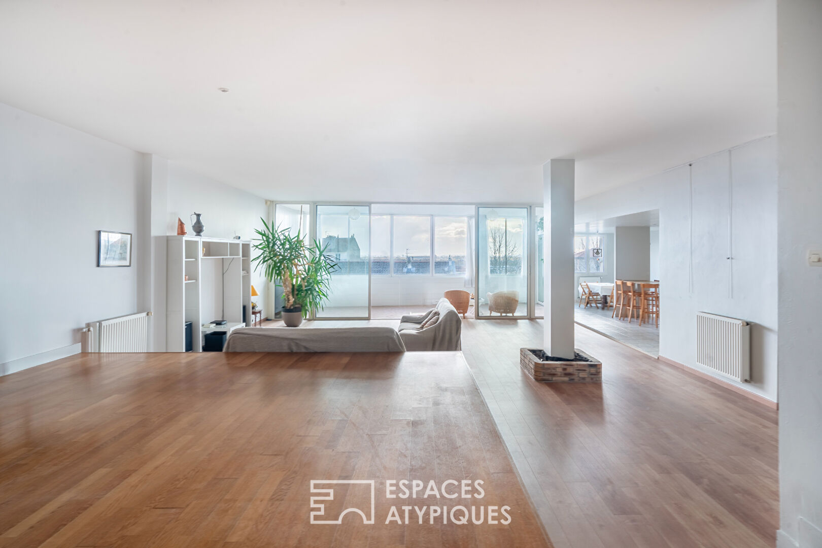 Loft de plain pied à réinterpréter