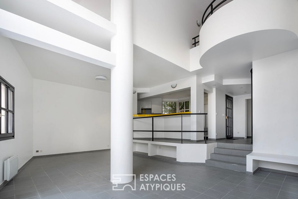 Maison d'architecte type loft à Saint Maur des Fossés