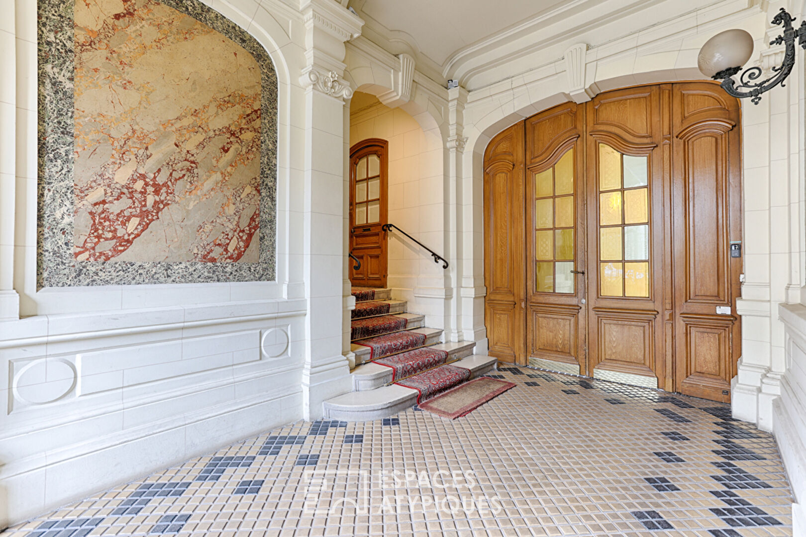 Dernier étage traversant avec vue sur le Bois de Vincennes