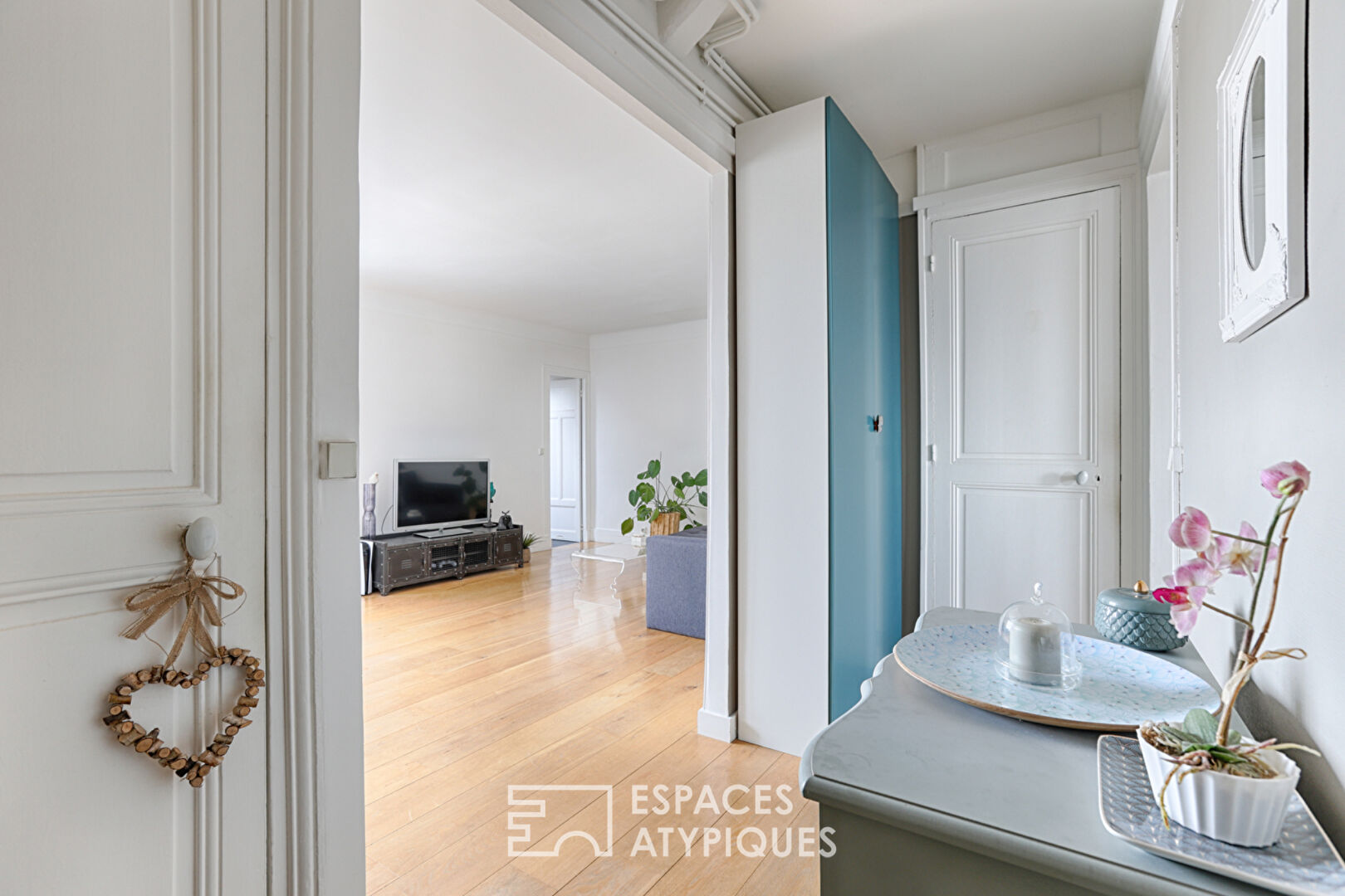 Dernier étage traversant avec vue sur le Bois de Vincennes