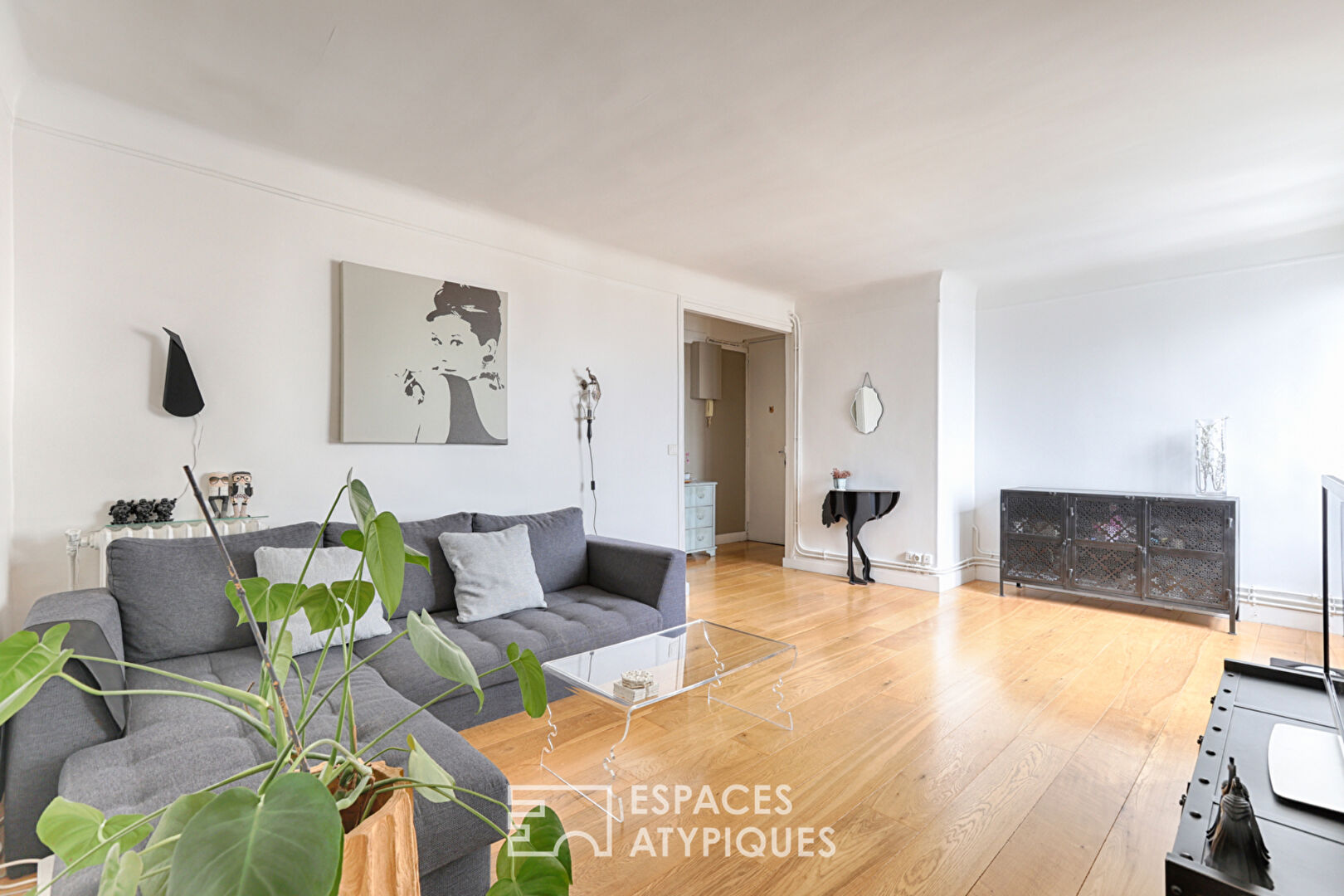 Dernier étage traversant avec vue sur le Bois de Vincennes