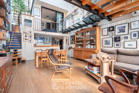 Loft en multiplex au sein de l&rsquo;ancienne manufacture des oeillets