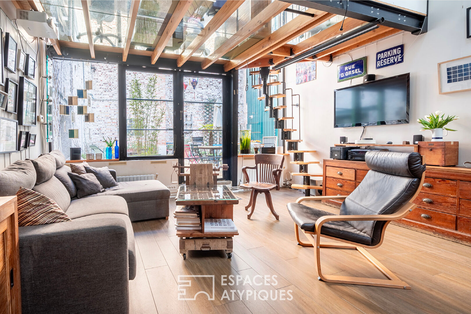 Loft en multiplex au sein de l&rsquo;ancienne manufacture des oeillets