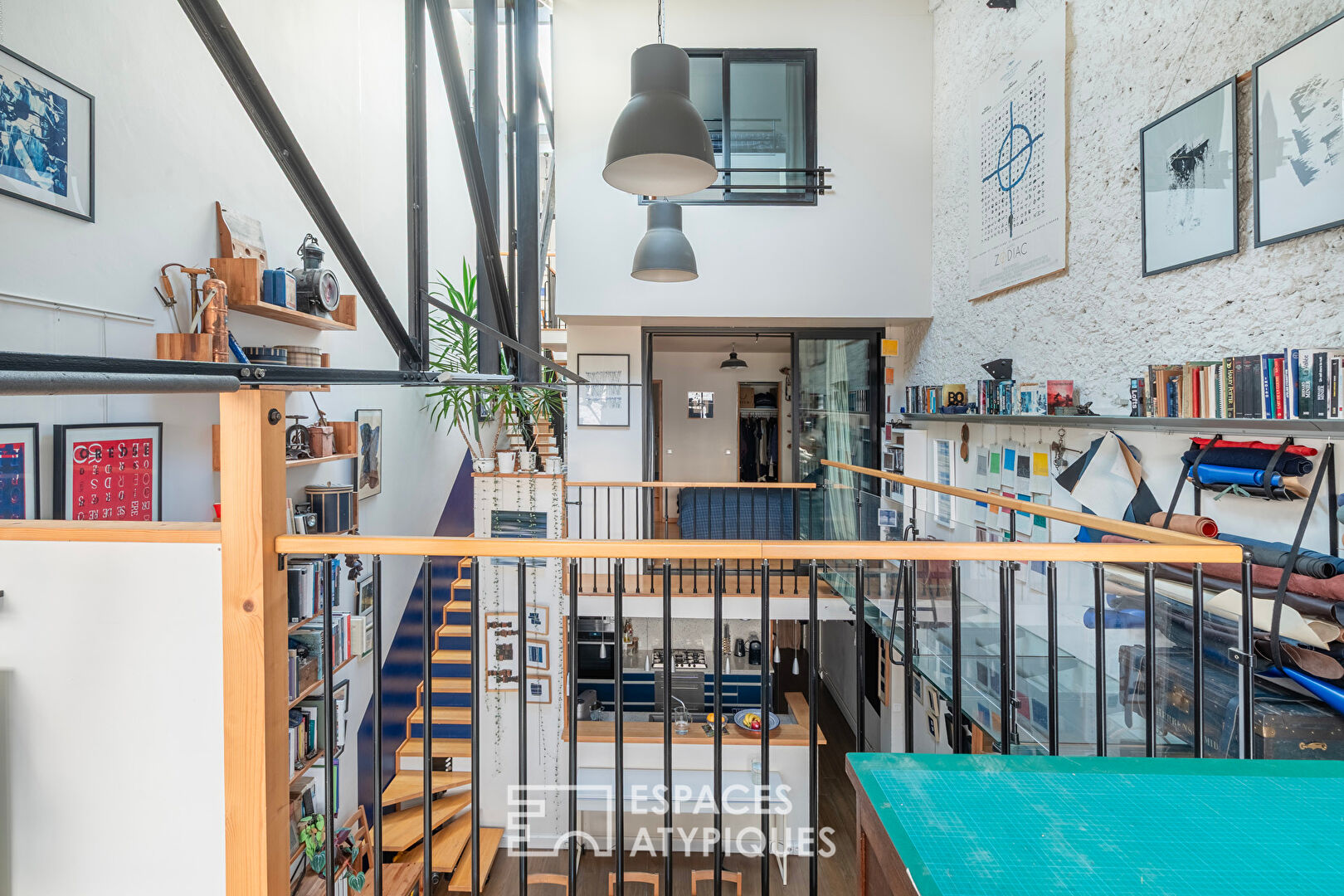 Loft en multiplex au sein de l&rsquo;ancienne manufacture des oeillets