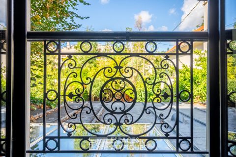 Maison sur une île avec berge privative