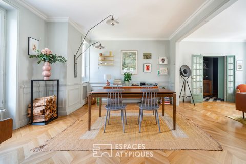 Maison de maître du XIXème sur les bords de Marne à Créteil village