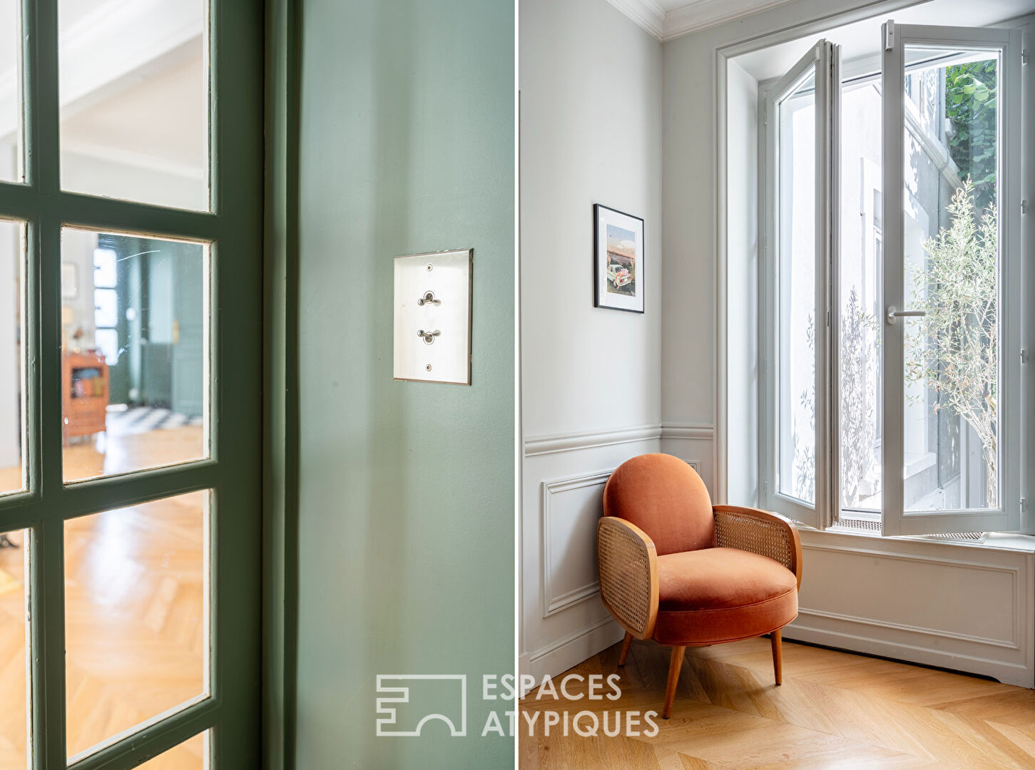 Maison de maître du XIXème sur les bords de Marne à Créteil village