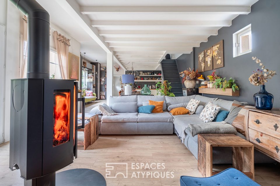 Maison de charme avec jardin et garage