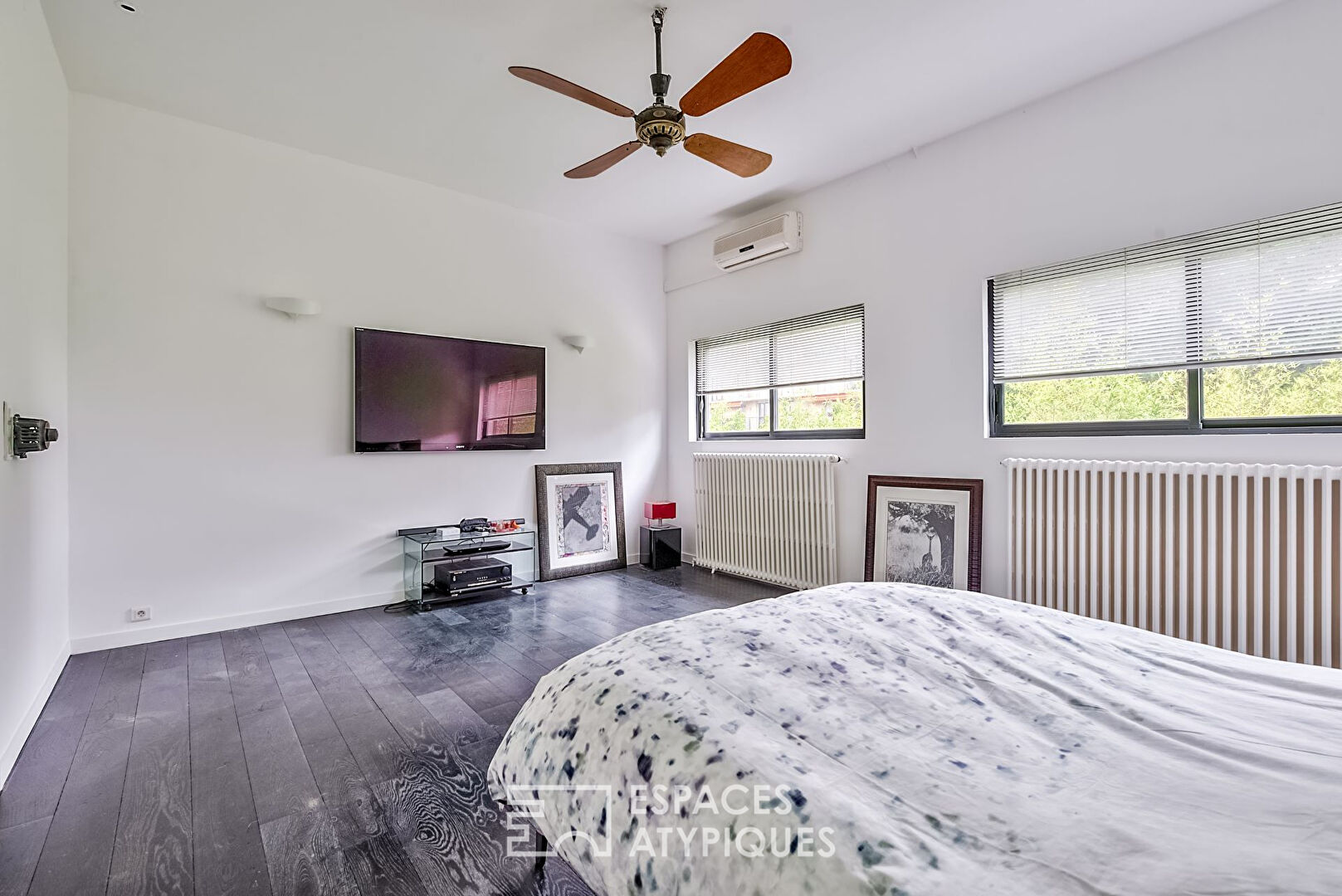 Atelier industriel aménagé en Loft familial