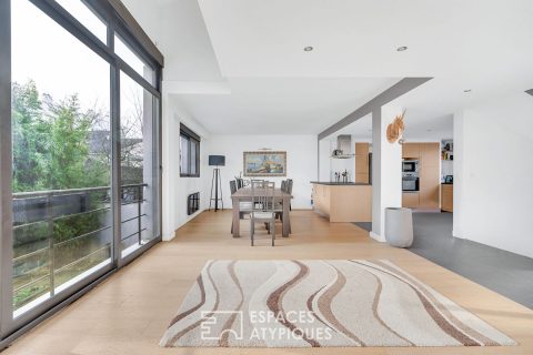 Maison familiale avec jardin et bureau indépendant dans le quartier des Fleurs