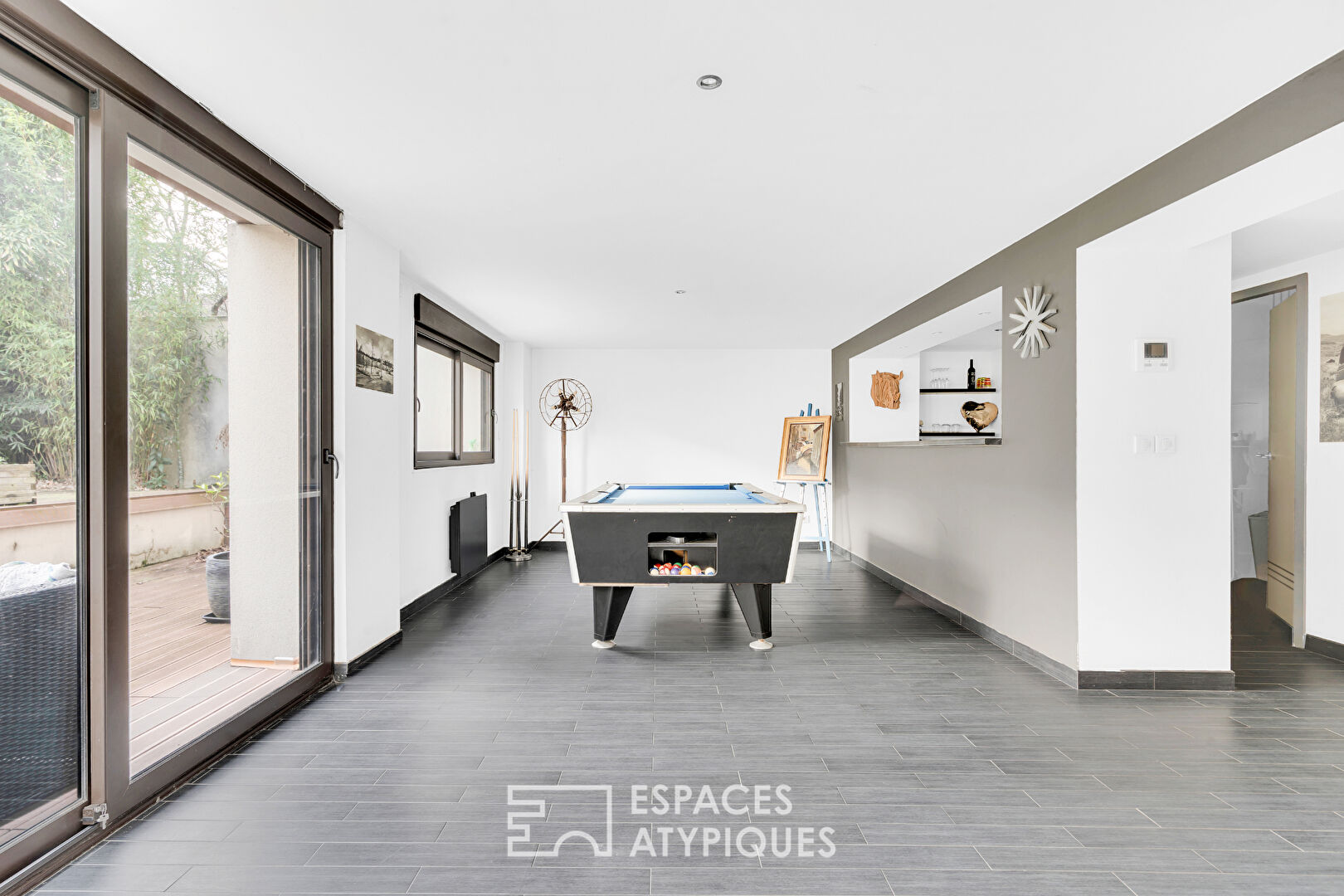 Maison familiale avec jardin et bureau indépendant dans le quartier des Fleurs