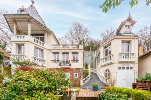 Maison d&rsquo;époque avec berge et jardin privatifs au bord de l&rsquo;Yerres.