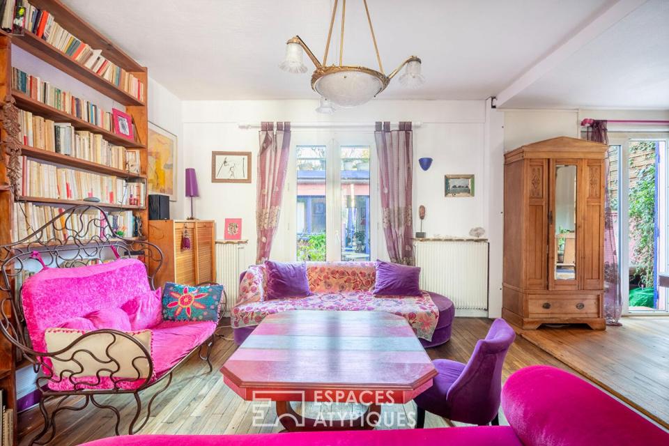 Maison à l'esprit bohème