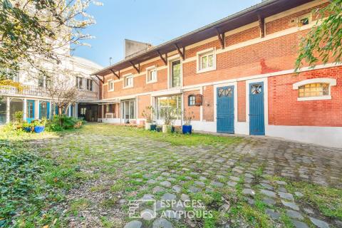 Appartement avec dépendances dans des anciennes écuries