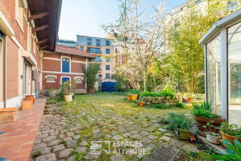 Appartement avec dépendances dans des anciennes écuries