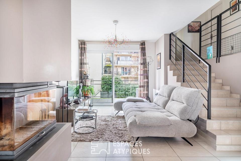 Maison d'architecte à proximité des bords de Marne