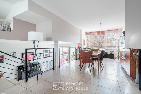 Maison d&rsquo;architecte à proximité des bords de Marne