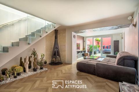 Duplex inversé avec terrasse intimiste au cœur du Village