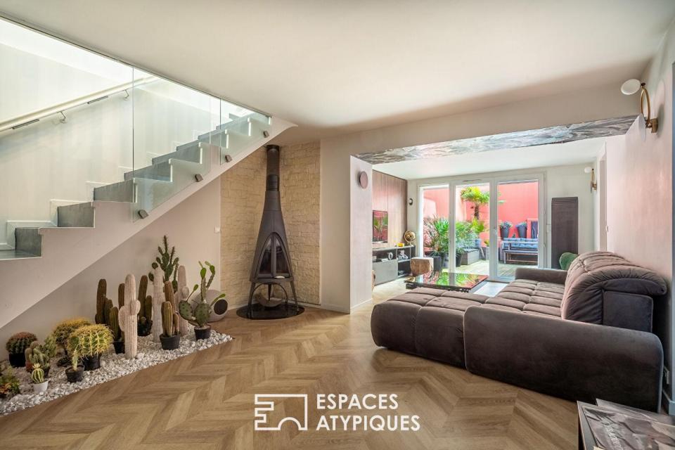 Duplex inversé avec terrasse intimiste au coeur du Village