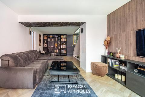 Duplex inversé avec terrasse intimiste au cœur du Village