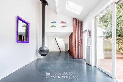 Maison de plain-pied avec terrasse et jardin au quartier des Buttes