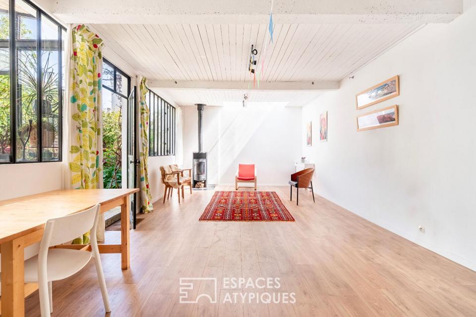 Charmante maison avec atelier et véranda