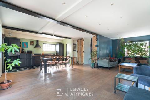 Maison familiale avec jardin et plan d&rsquo;eau privé