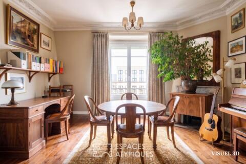 Appartement au dernier étage avec vue dégagée