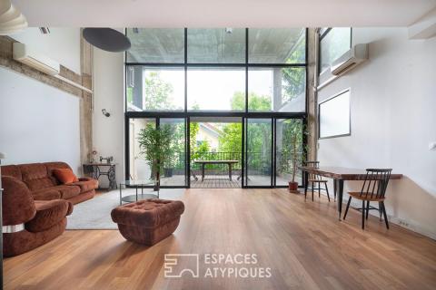 Loft avec terrasse et jardin proche centre-ville